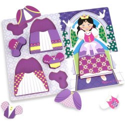 Формовий пазл "Принцеси"- формовой пазл, Melissa&Doug