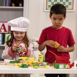 Ігровий набір "Приготуй і подай пасту", Melissa&Doug Ігровий набір "Приготуй і подай пасту", Melissa&Doug