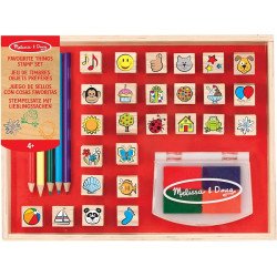 Набір штампів "Улюблені речі", Melissa&Doug Набір штампів "Улюблені речі", Melissa&Doug