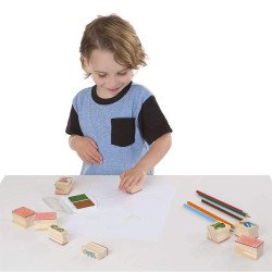 Набір штампів "Домашні тварини", Melissa&Doug Набір штампів "Домашні тварини", Melissa&Doug