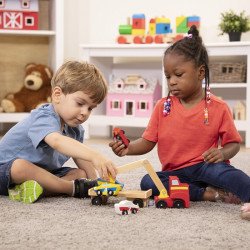 Магнітний дерев'яний автонавантажувач, Melissa&Doug Магнітний дерев'яний автонавантажувач, Melissa&Doug