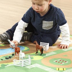 Ігровий килимок з конячками, Melissa&Doug Ігровий килимок з конячками, Melissa&Doug