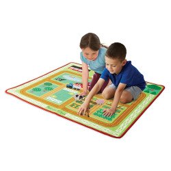 Ігровий килимок з тваринами "Ферма", Melissa&Doug Ігровий килимок з тваринами "Ферма", Melissa&Doug