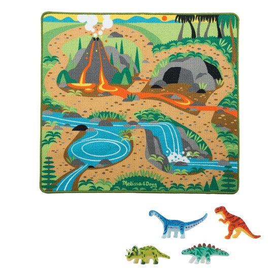 Ігровий килимок з динозаврами, Melissa&Doug