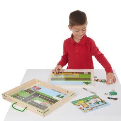 Дерев'яний магнітний набір, Melissa&Doug Дерев'яний магнітний набір, Melissa&Doug