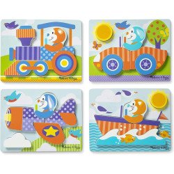 Перші дерев'яні пазли "Транспорт", Melissa&Doug