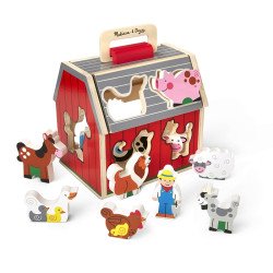 Дерев'яний сортувальний сарай, Melissa&Doug