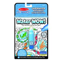 Чарівна водна розмальовка "Підводні шляхи", Melissa&Doug Чарівна водна розмальовка "Підводні шляхи", Melissa&Doug