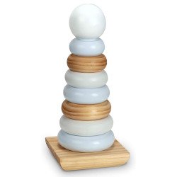 Величезна натуральна дерев'яна пірамідка, Melissa&Doug