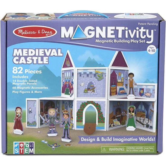 Ігровий магнітний набір "Середньовічний замок", Melissa&Doug