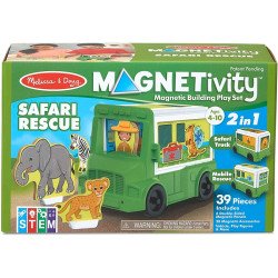 Ігровий магнітний набір "Сафарі-рятувальна машина", Melissa&Doug Ігровий магнітний набір "Сафарі-рятувальна машина", Melissa&Doug