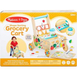 Дерев'яний продуктовий розвиваючий візок, Melissa&Doug