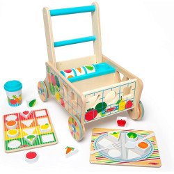 Дерев'яний продуктовий розвиваючий візок, Melissa&Doug