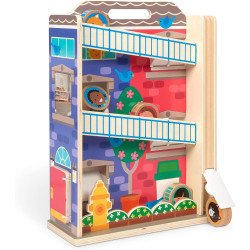 Дерев'яний розвиваючий набір "Будинок", Melissa&Doug