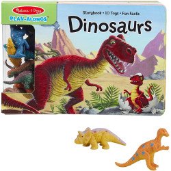 М'яка книга з ігровими фігурками динозаврів, Melissa&Doug М'яка книга з ігровими фігурками динозаврів, Melissa&Doug