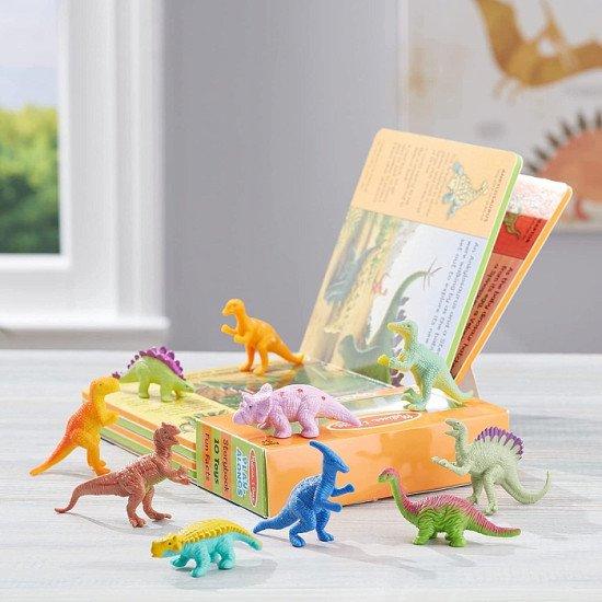М'яка книга з ігровими фігурками динозаврів, Melissa&Doug
