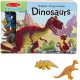 М'яка книга з ігровими фігурками динозаврів, Melissa&Doug