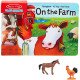 М'яка книга з ігровими фігурками сільськогосподарських тварин, Melissa&Doug