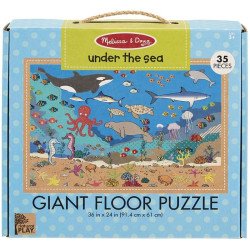 Гігантська головоломка-пазли "Під морем", 35 ел., Melissa&Doug