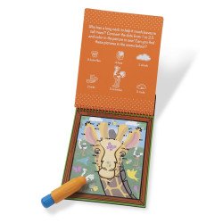 Чарівна водна розмальовка по крапкам "Сафарі", Melissa&Doug 