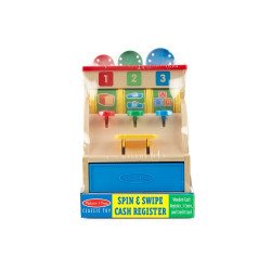 Перший дерев'яний касовий аппарат, Melissa&Doug Перший дерев'яний касовий аппарат, Melissa&Doug