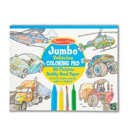 Альбом розмальовок "Автомобілі", Melissa&Doug Альбом розмальовок "Автомобілі", Melissa&Doug