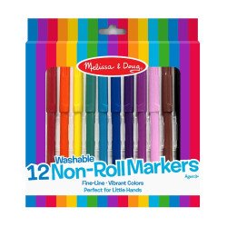 Набір фломастерів, 12 штук, Melissa&Doug Набір фломастерів, 12 штук, Melissa&Doug
