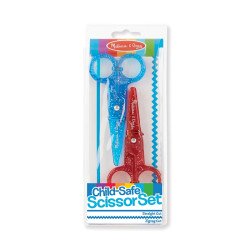Набір ножиць - зигзагоподібні і звичайні (2 шт.) Melissa&Doug Набір ножиць - зигзагоподібні і звичайні (2 шт.) Melissa&Doug