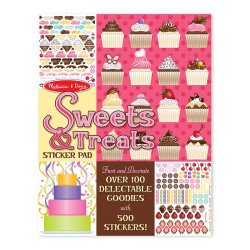 Набір наліпок "Мої солодощі", Melissa&Doug Набір наліпок "Мої солодощі", Melissa&Doug