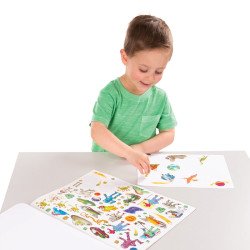 Блакитний набір наліпок, 500 шт., Melissa&Doug Блакитний набір наліпок, 500 шт., Melissa&Doug