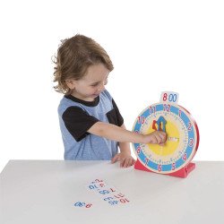 Дерев'яний розумний годинник, Melissa&Doug Дерев'яний розумний годинник, Melissa&Doug