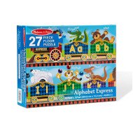 Мега-пазл "Паровозик Алфавіт", 27 ел., Melissa&Doug Мега-пазл "Паровозик Алфавіт", 27 ел., Melissa&Doug