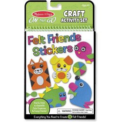 Набір повстяних наліпок "Друзі", Melissa&Doug Набір повстяних наліпок "Друзі", Melissa&Doug