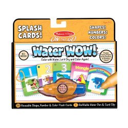 Чарівна водна розмальовка "Цифри, форми, колір", Melissa&Doug Чарівна водна розмальовка "Цифри, форми, колір", Melissa&Doug