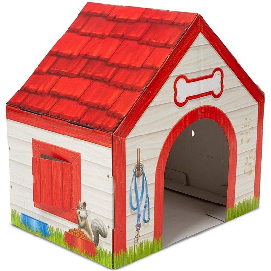 Картонний ігровий будиночок для собаки, Melissa&Doug