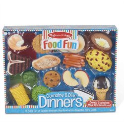 Продуктовий ігровий набір "Обід", Melissa&Doug  Продуктовий ігровий набір "Обід", Melissa&Doug