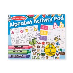 Альбом розмальовок / наліпок "Алфавіт", Melissa&Doug Альбом розмальовок / наліпок "Алфавіт", Melissa&Doug
