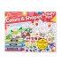 Альбом розмальовок / наліпок "Кольори і фігури", Melissa&Doug