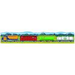 Мега-пазл, 4 в 1 "Поїзд", 96 елементів, Melissa&Doug