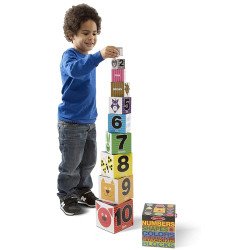 Набір блоків "Числа, форми і кольори", Melissa&Doug Набір блоків "Числа, форми і кольори", Melissa&Doug