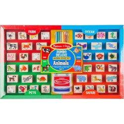 МЕГА-набір "Дерев'яні штампи", Melissa&Doug МЕГА-набір "Дерев'яні штампи", Melissa&Doug