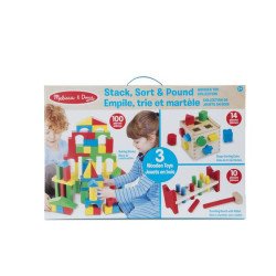 Мега-набір "Кубики/Сортер/Стучалка" Melissa&Doug Мега-набір "Кубики/Сортер/Стучалка" Melissa&Doug
