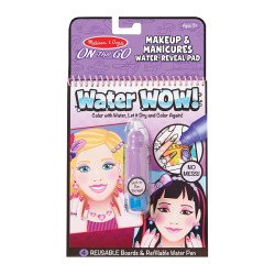 Чарівна водна розмальовка "Макіяж і манікюр", Melissa&Doug Чарівна водна розмальовка "Макіяж і манікюр", Melissa&Doug