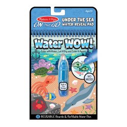 Чарівна водна розмальовка "Підводний світ", Melissa&Doug Чарівна водна розмальовка "Підводний світ", Melissa&Doug