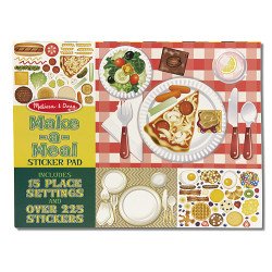 Набір наліпок "Домашній ресторан", Melissa&Doug Набір наліпок "Домашній ресторан", Melissa&Doug