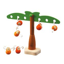 Дерев'яна іграшка Балансуючі мавпочки, TM PLAN TOYS Дерев'яна іграшка Балансуючі мавпочки, TM PLAN TOYS