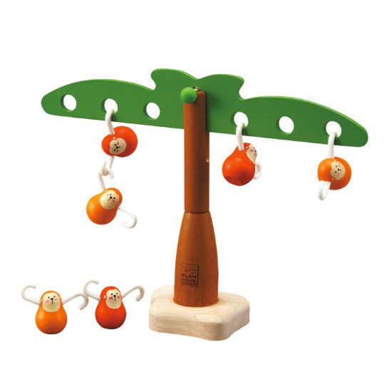 Дерев'яна іграшка Балансуючі мавпочки, TM PLAN TOYS