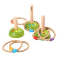 Дерев'яний Набір для гри Кільцеброс, TM PLAN TOYS Дерев'яний Набір для гри Кільцеброс, TM PLAN TOYS