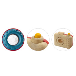 Дерев'яна іграшка Моя перша фотокамера, ТМ PLAN TOYS