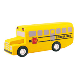 Деревянная игрушка Школьный автобус., ТМ PLAN TOYS Деревянная игрушка Школьный автобус., ТМ PLAN TOYS